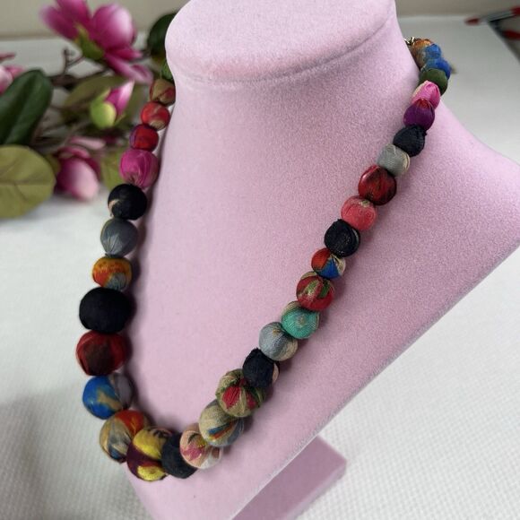 Plunder Design Fashion Jewelry Boutique Boho Necklace Earrings Set New - Picture 3 of 9